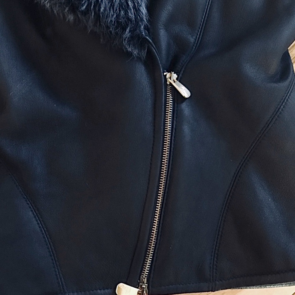 Versace leather jacket, VERSACE COLLECTION. - Picture 5 of 13